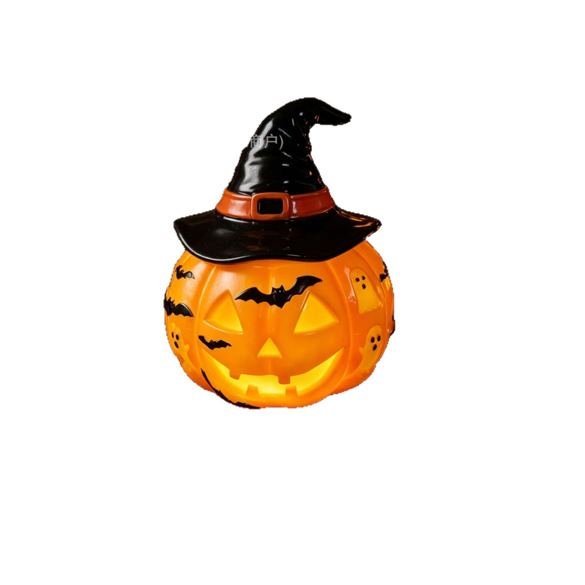 Resin Pumpkin Night Light — USB, Retro Style — view 10