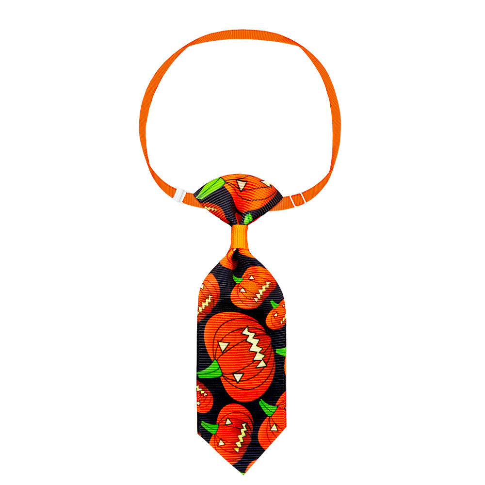 Halloween Skull Necktie — Cats & Dogs