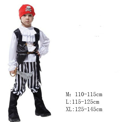 Kids Pirate Costume — Shirt, Belt, Headscarf — view 8