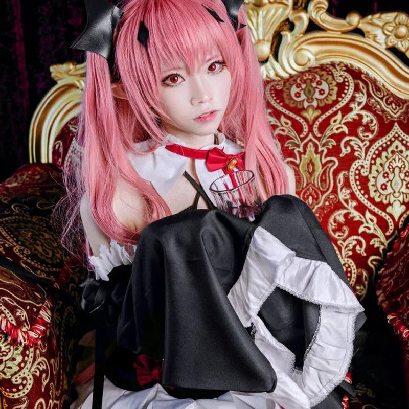 Seraph Witch Costume — Veils & Wings — view 4