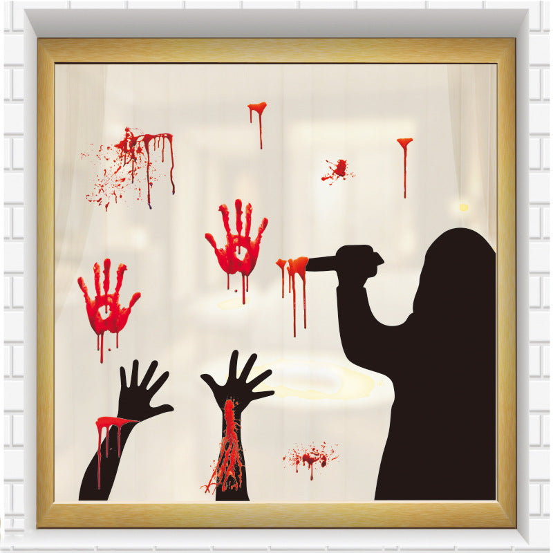 Removable Halloween Wall Stickers — 64 × 33 cm