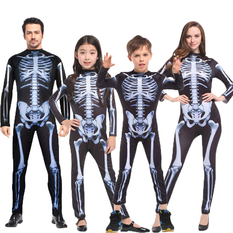 Colourful Skeleton Costume — Unisex — view 1