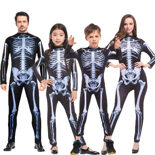 Colourful Skeleton Costume — Unisex