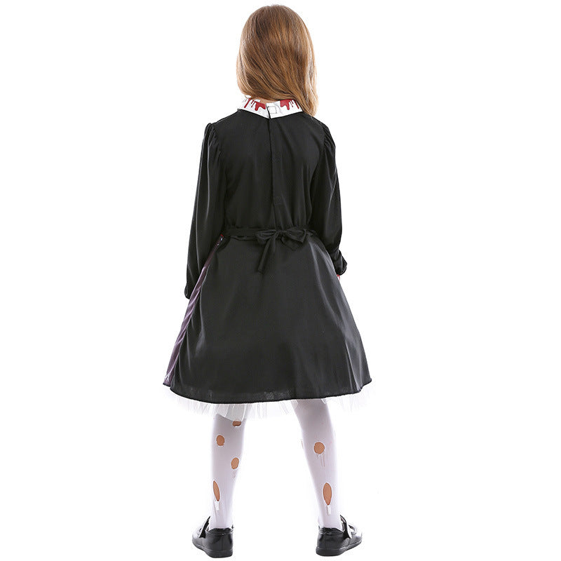 Horror Doll Costume — Bloodied Zombie — view 2