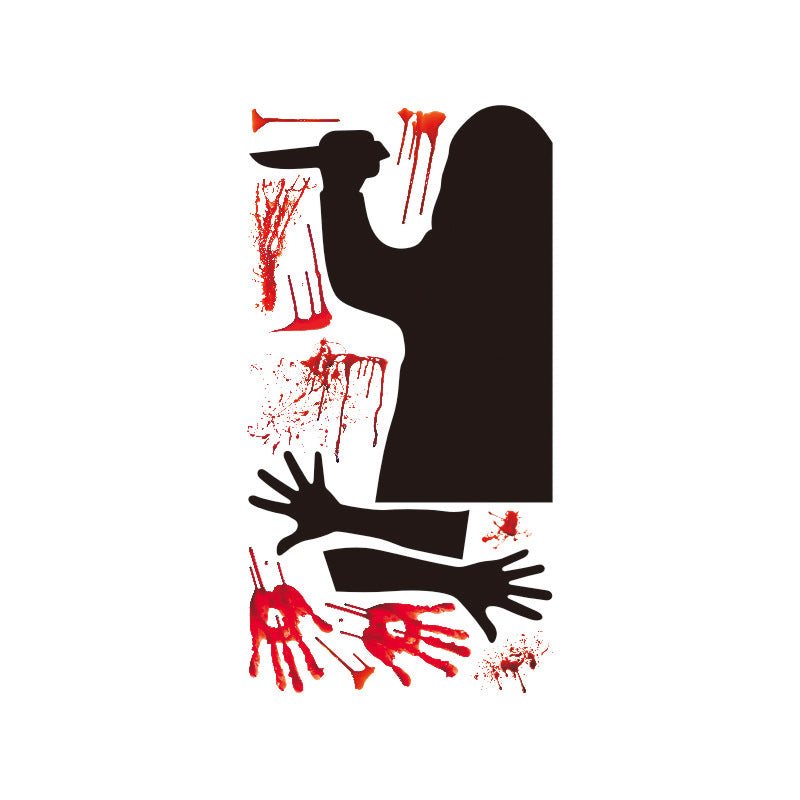 Removable Halloween Wall Stickers — 64 × 33 cm