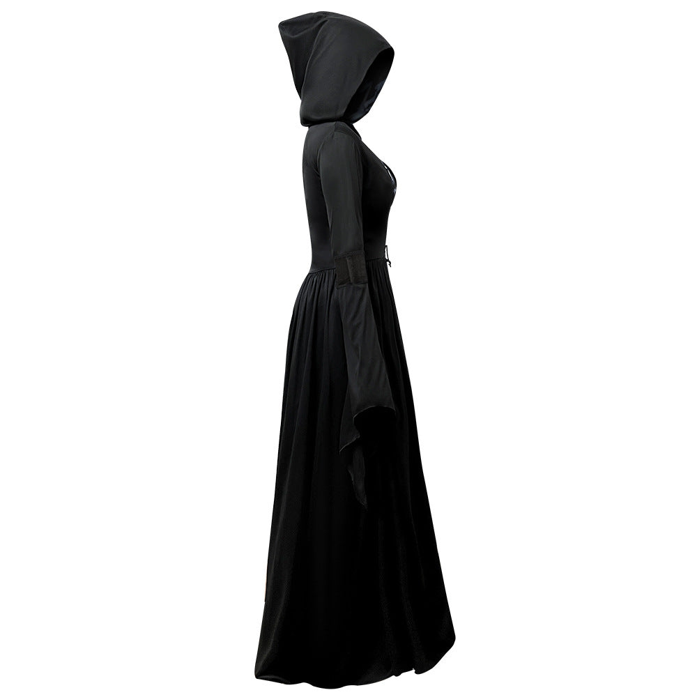 Hooded Witch Dress — Women's Halloween Costume — view 3