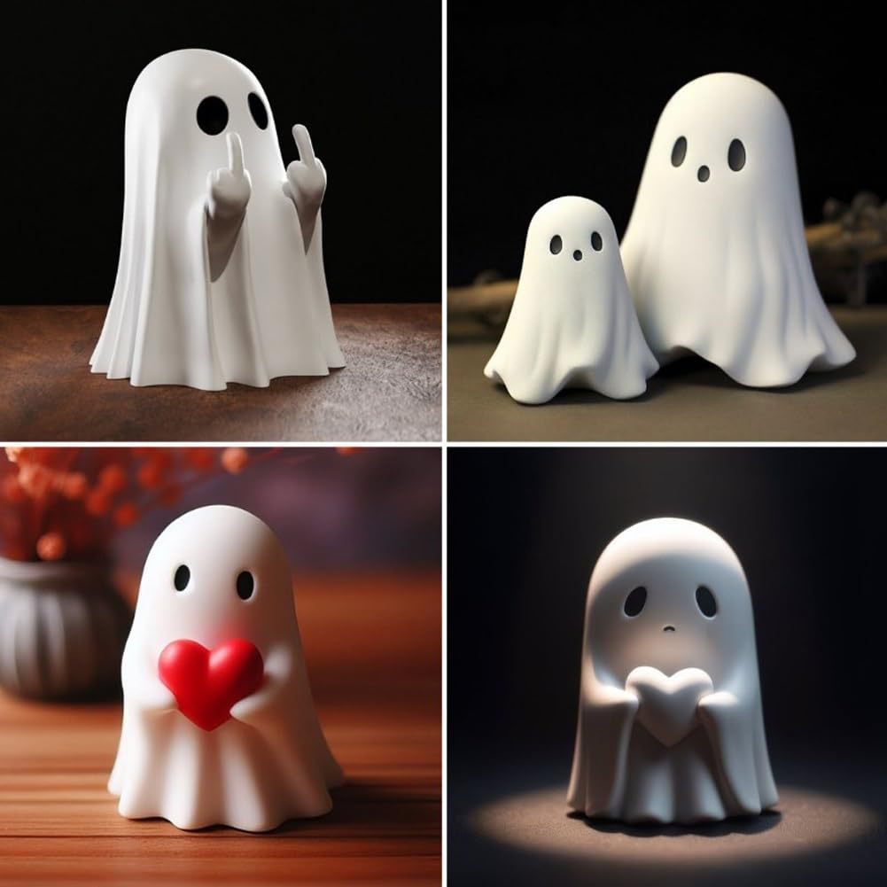 Ghost Statues — Decorative Set to Spread Around — view 3