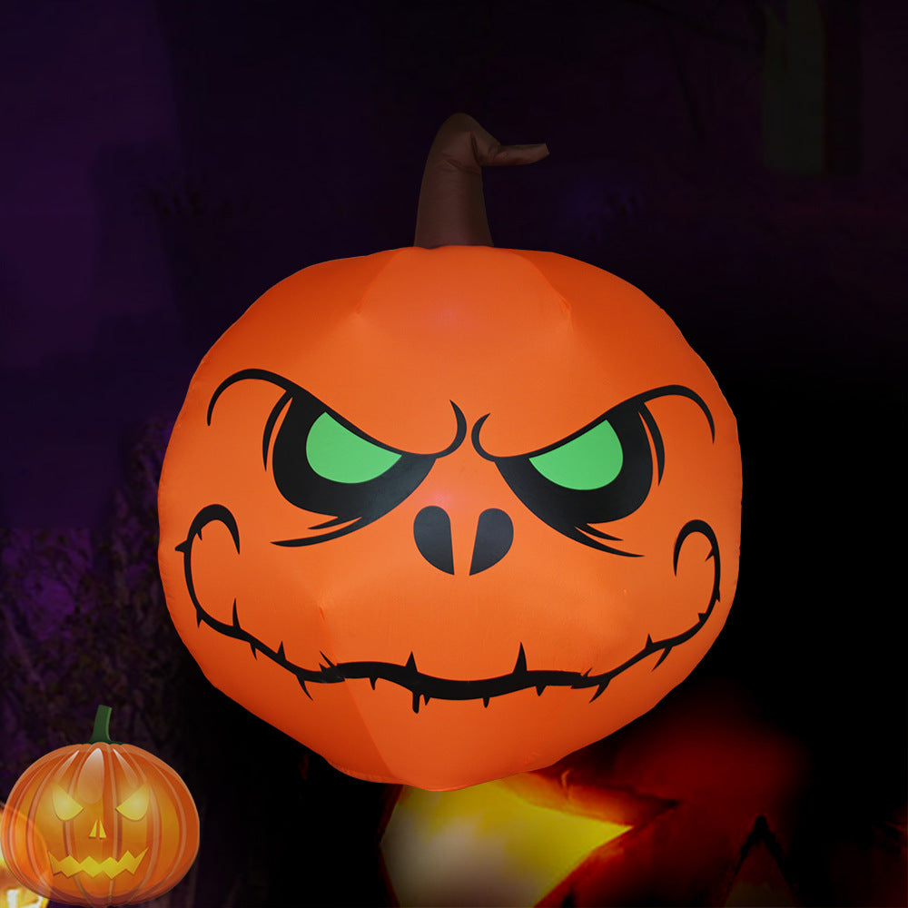 LED Inflatable Pumpkin — Outdoor Halloween Decoration