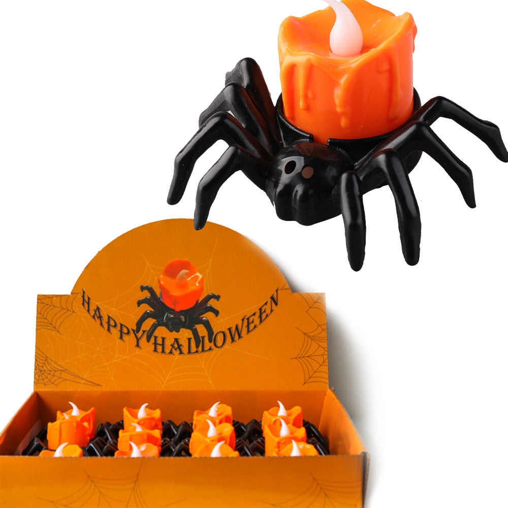 Spider Candle Holder — Halloween Table Decor — view 4