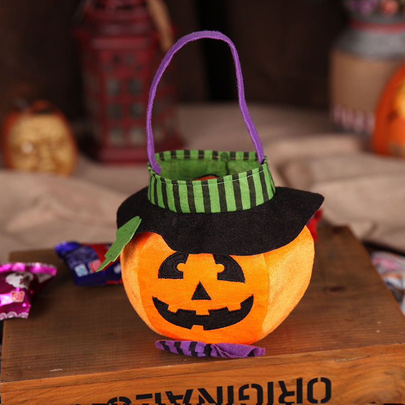 Pumpkin Candy Bag — Small Handbag for Kids — view 3