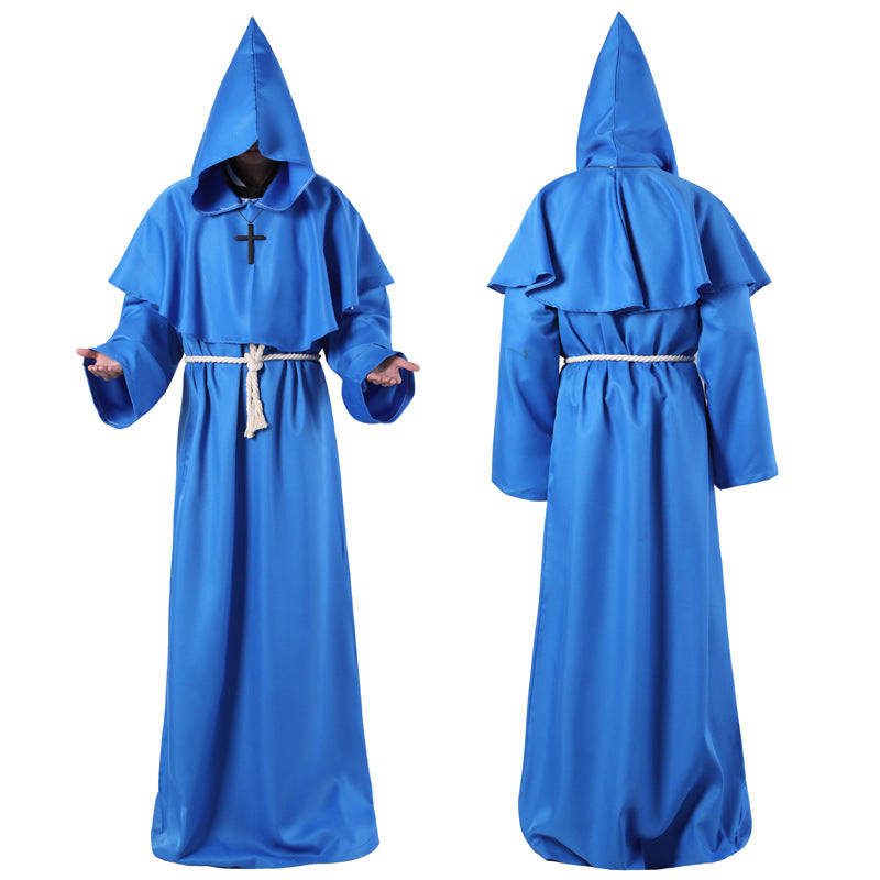 Medieval Friar Wizard Costume — Unisex — view 3