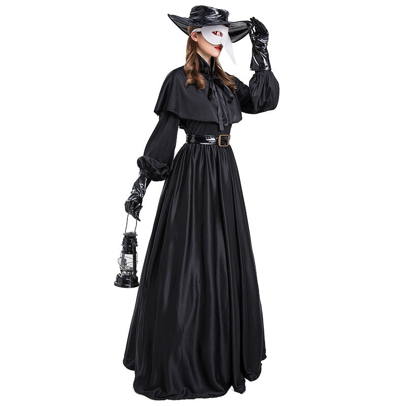 Costume de médecin de peste — Masque à bec — vue 3
