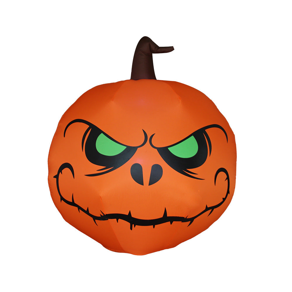 LED Inflatable Pumpkin — Outdoor Halloween Decoration