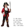 Kids Pirate Costume — Shirt, Belt, Headscarf — view 4