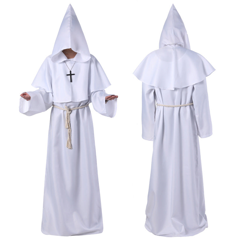 Medieval Friar Wizard Costume — Unisex — view 7