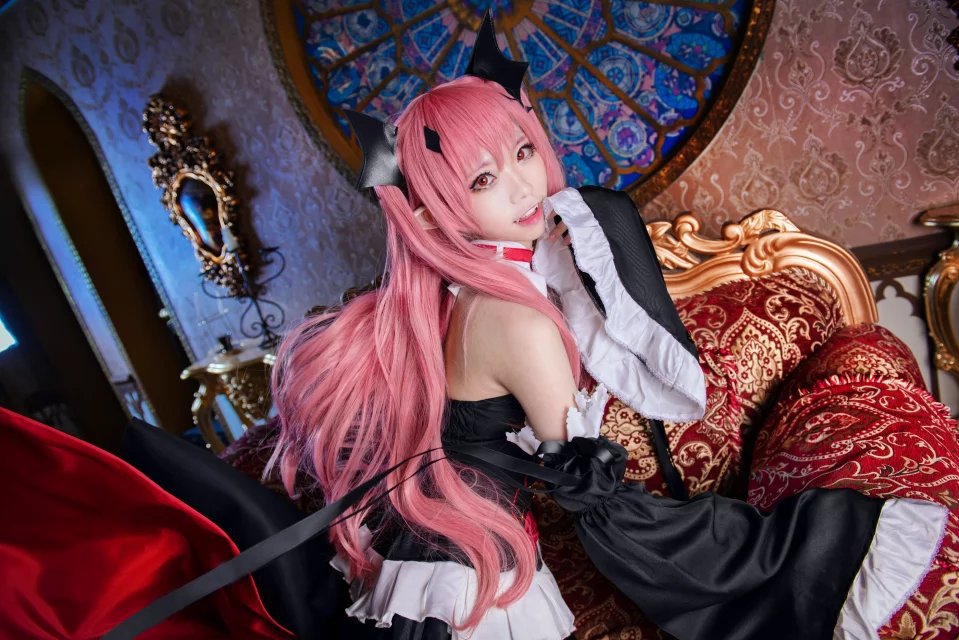 Seraph Witch Costume — Veils & Wings — view 6