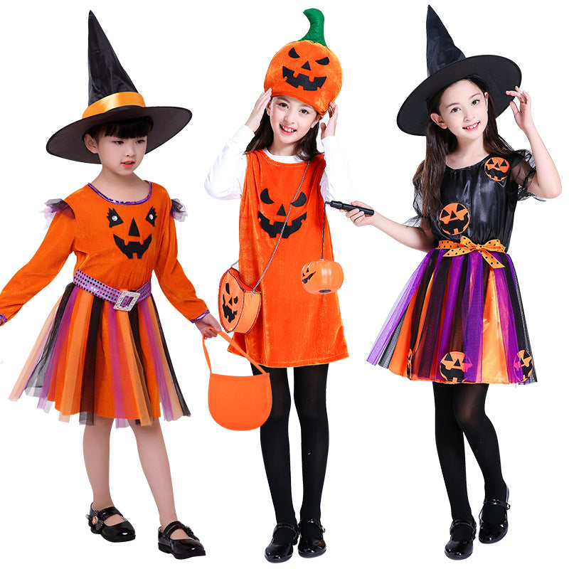 Pumpkin Costume — Girls — view 1