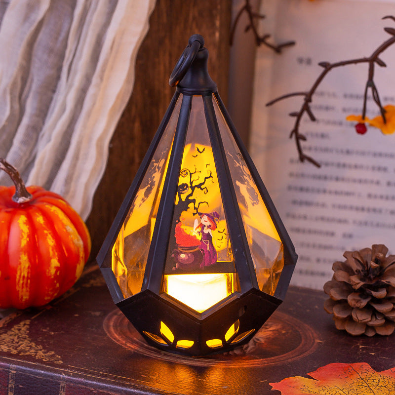 Wearable Pumpkin Lantern — Light-Up Trick-or-Treat Bag — view 4