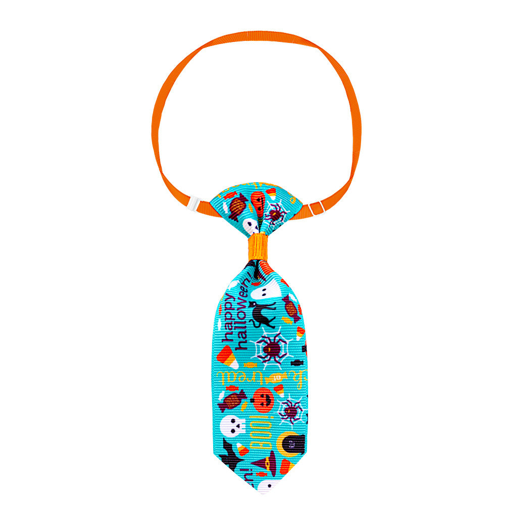 Halloween Skull Necktie — Cats & Dogs