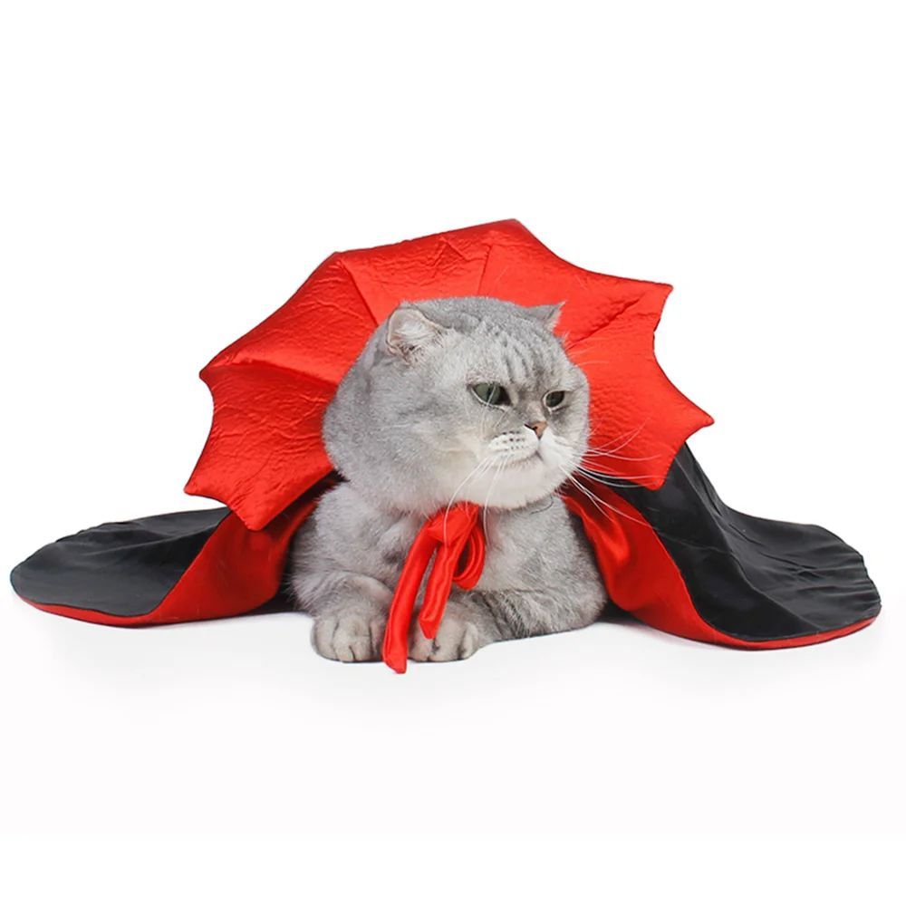 Vampire Cloak for Small Pets — Sizes S, M and L