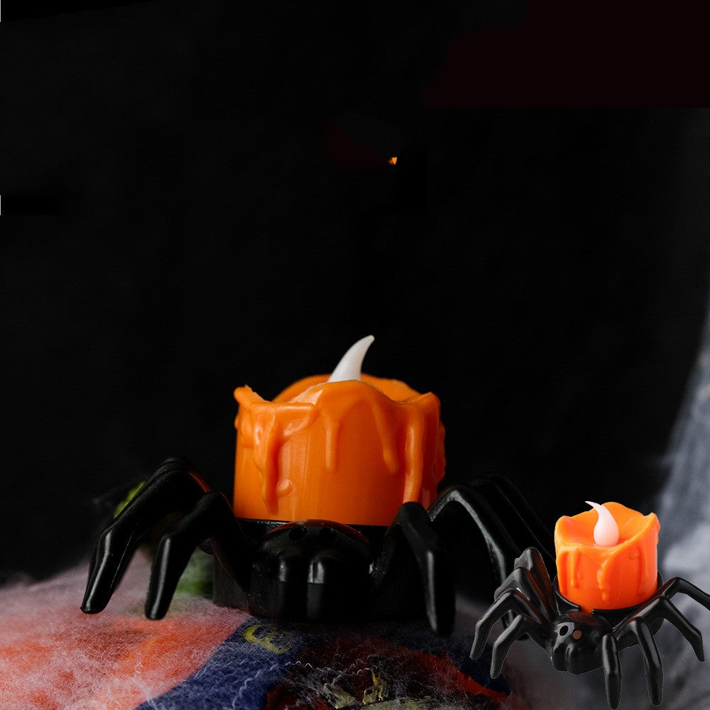 Spider Candle Holder — Halloween Table Decor — view 2