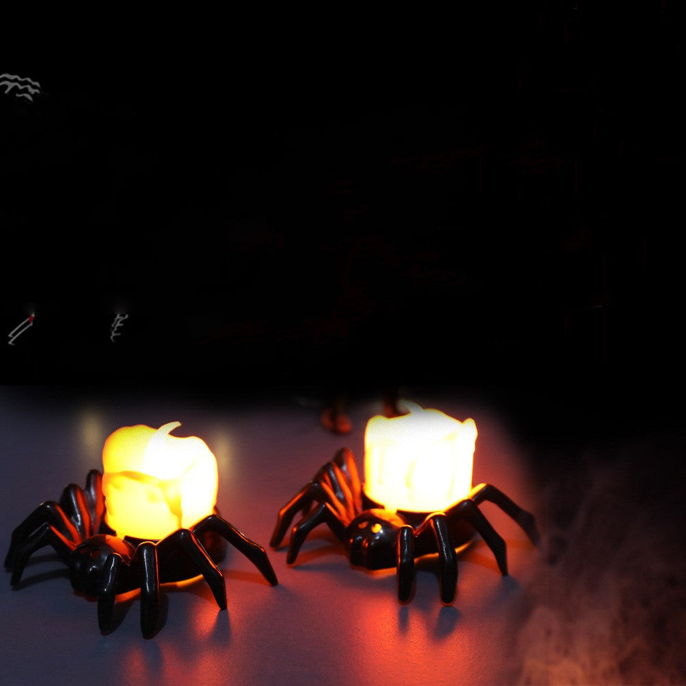 Spider Candle Holder — Halloween Table Decor — view 3
