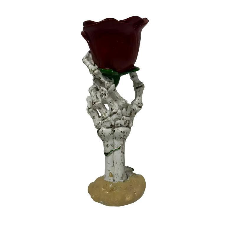 Vintage Resin Candle Holder — Dark Romantic Decor — view 4