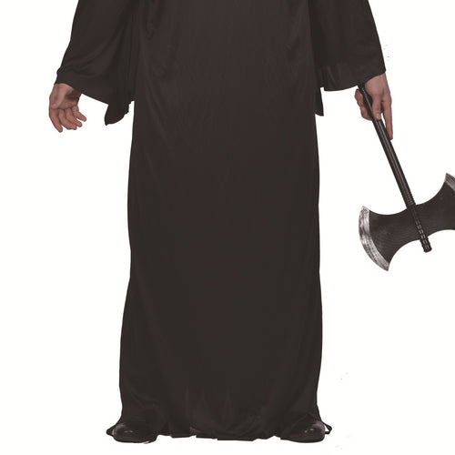 Black Hooded Robe — Costume Layer