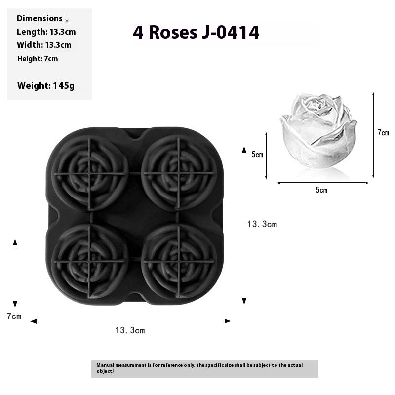 3D Skull Ice Cube Mould — Silicone — view 8