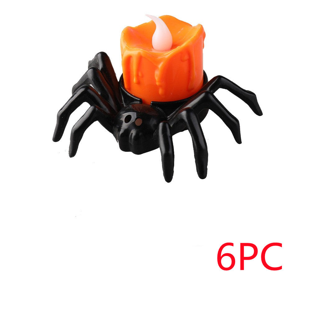 Spider Candle Holder — Halloween Table Decor — view 8