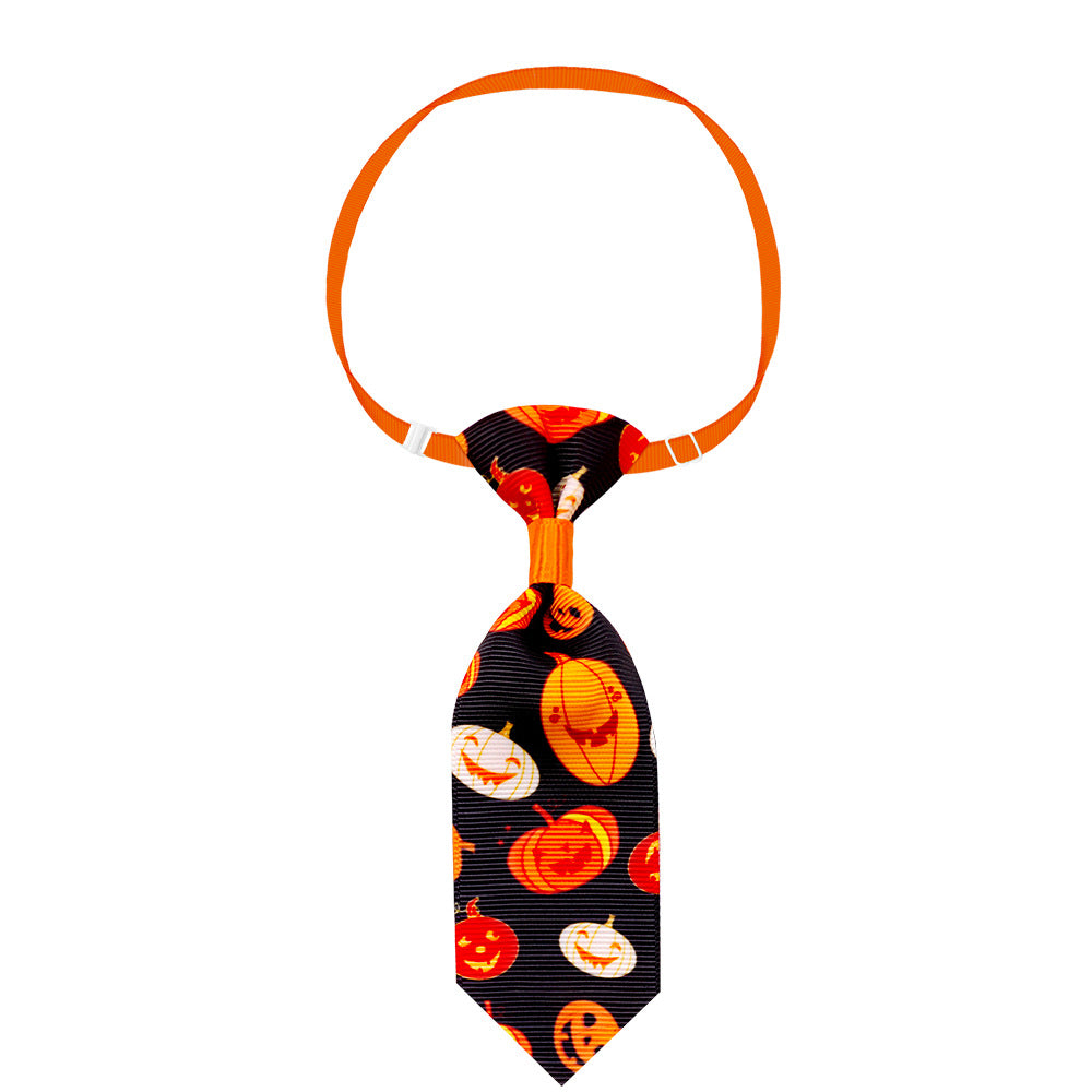 Halloween Skull Necktie — Cats & Dogs