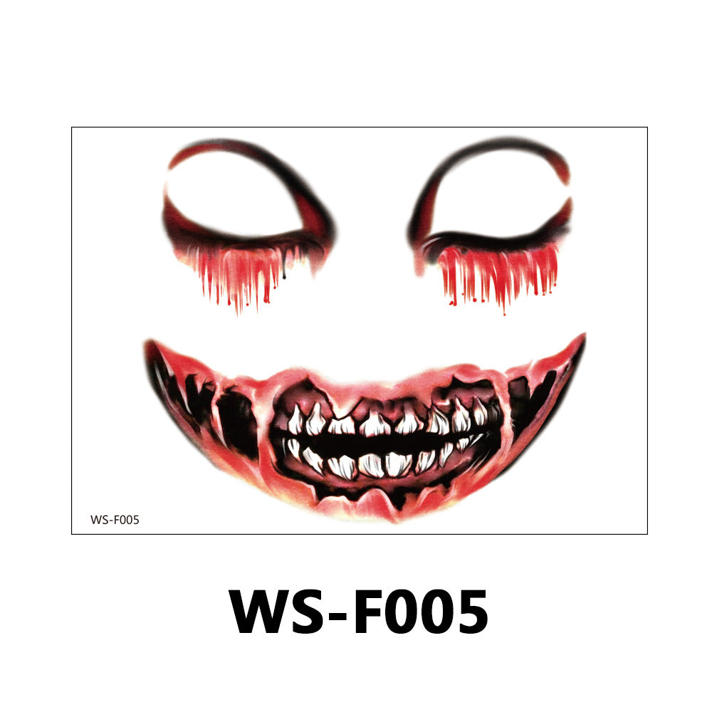 Fake Scar Stickers — Transparent, Waterproof — view 17