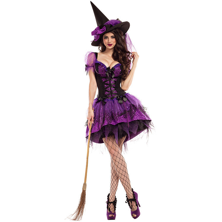 Witch Cosplay Costume — Hat Included — view 4