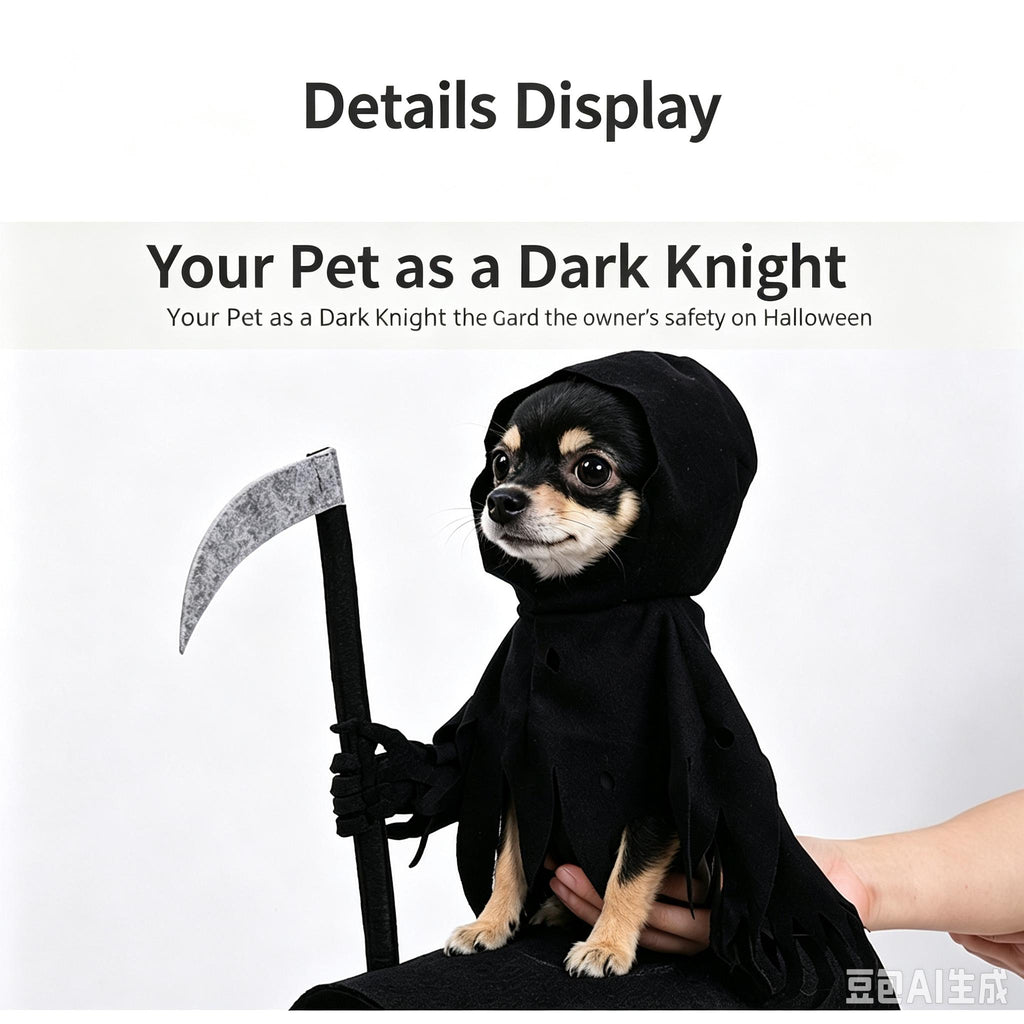 Dark Harvest Knight Costume — Dogs — view 9