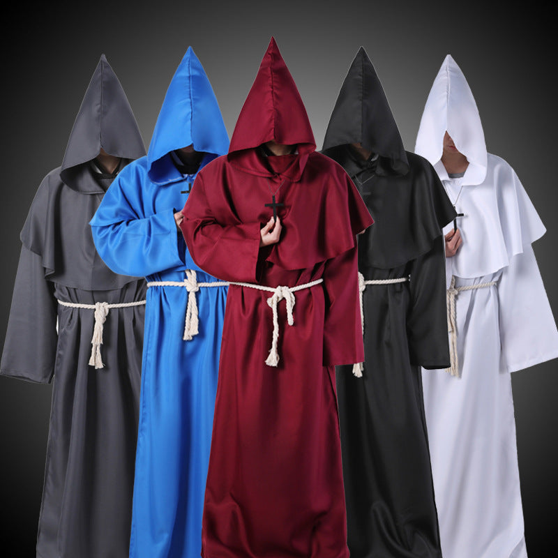 Medieval Friar Wizard Costume — Unisex — view 1