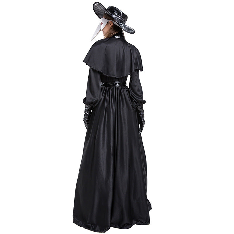 Costume de médecin de peste — Masque à bec — vue 2