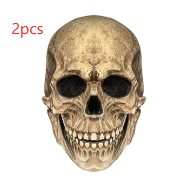 Movable Jaw Skull Mask — Full Head Helmet — view 6