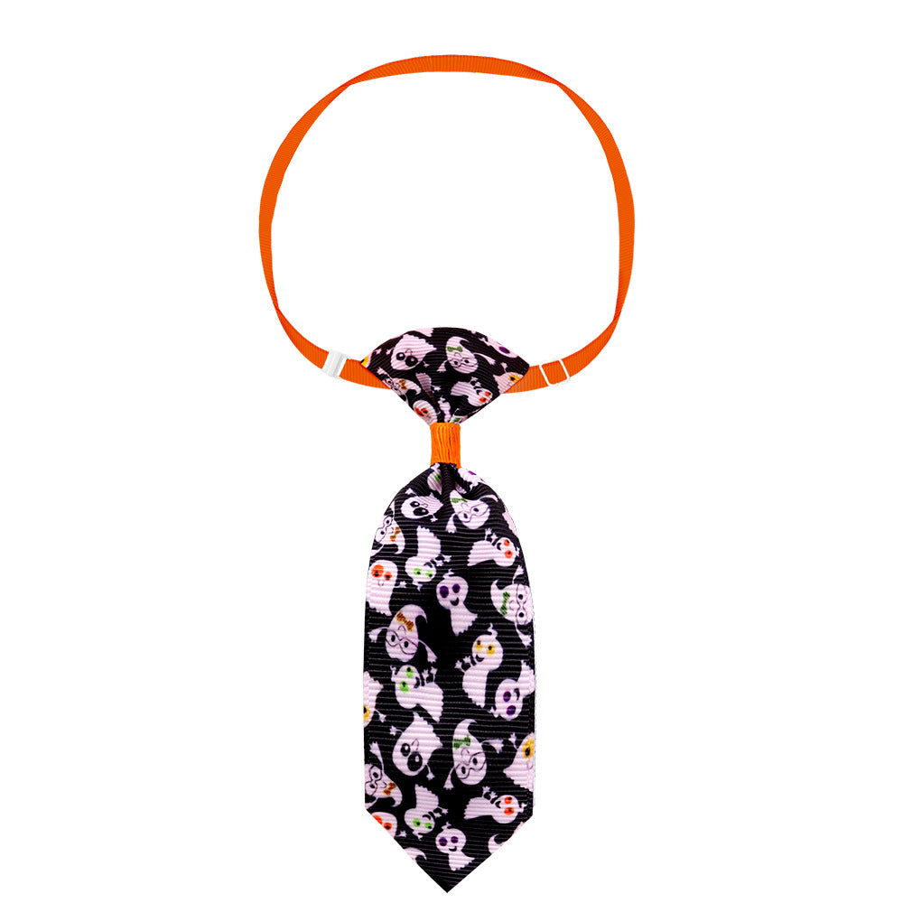 Halloween Skull Necktie — Cats & Dogs