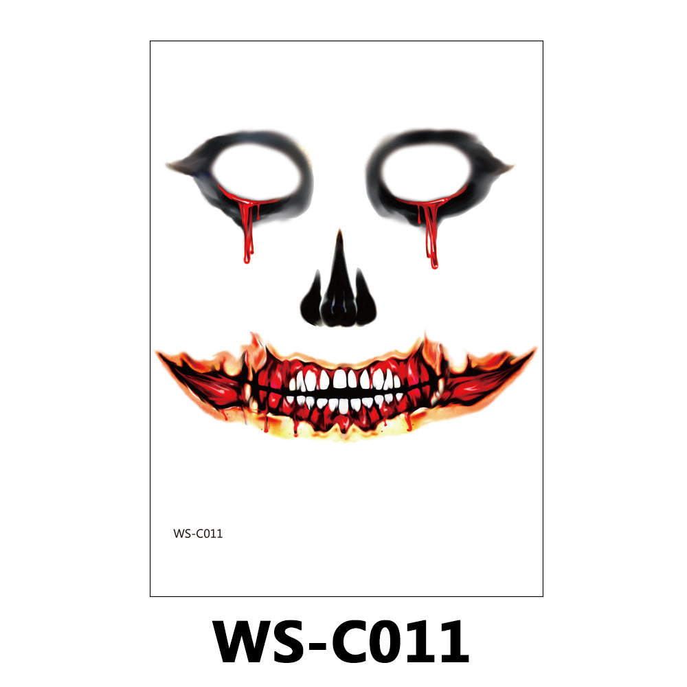 Fake Scar Stickers — Transparent, Waterproof — view 11
