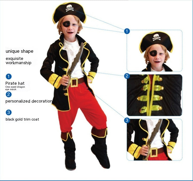 Pirate Costume — Kids Cosplay & Role Play — view 5