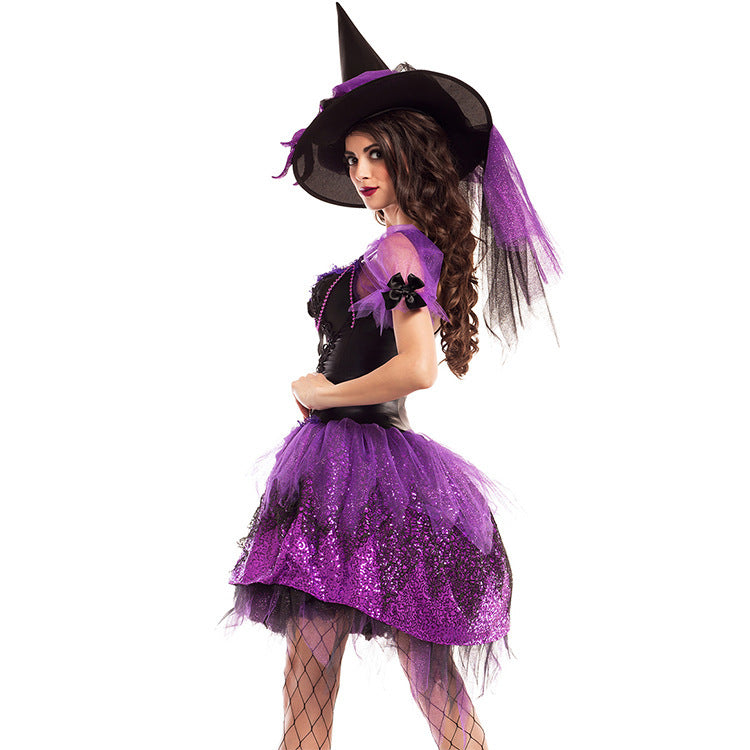 Witch Cosplay Costume — Hat Included — view 3