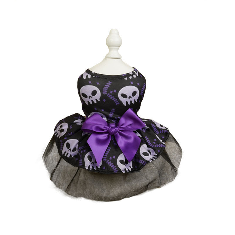 Halloween Skull Pet Shirt — Dogs & Cats