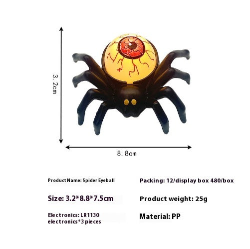 Spider Candle Holder — Halloween Table Decor — view 9