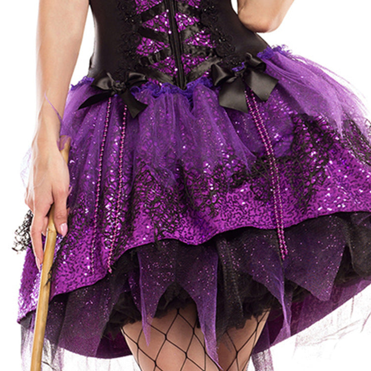 Witch Cosplay Costume — Hat Included — view 5