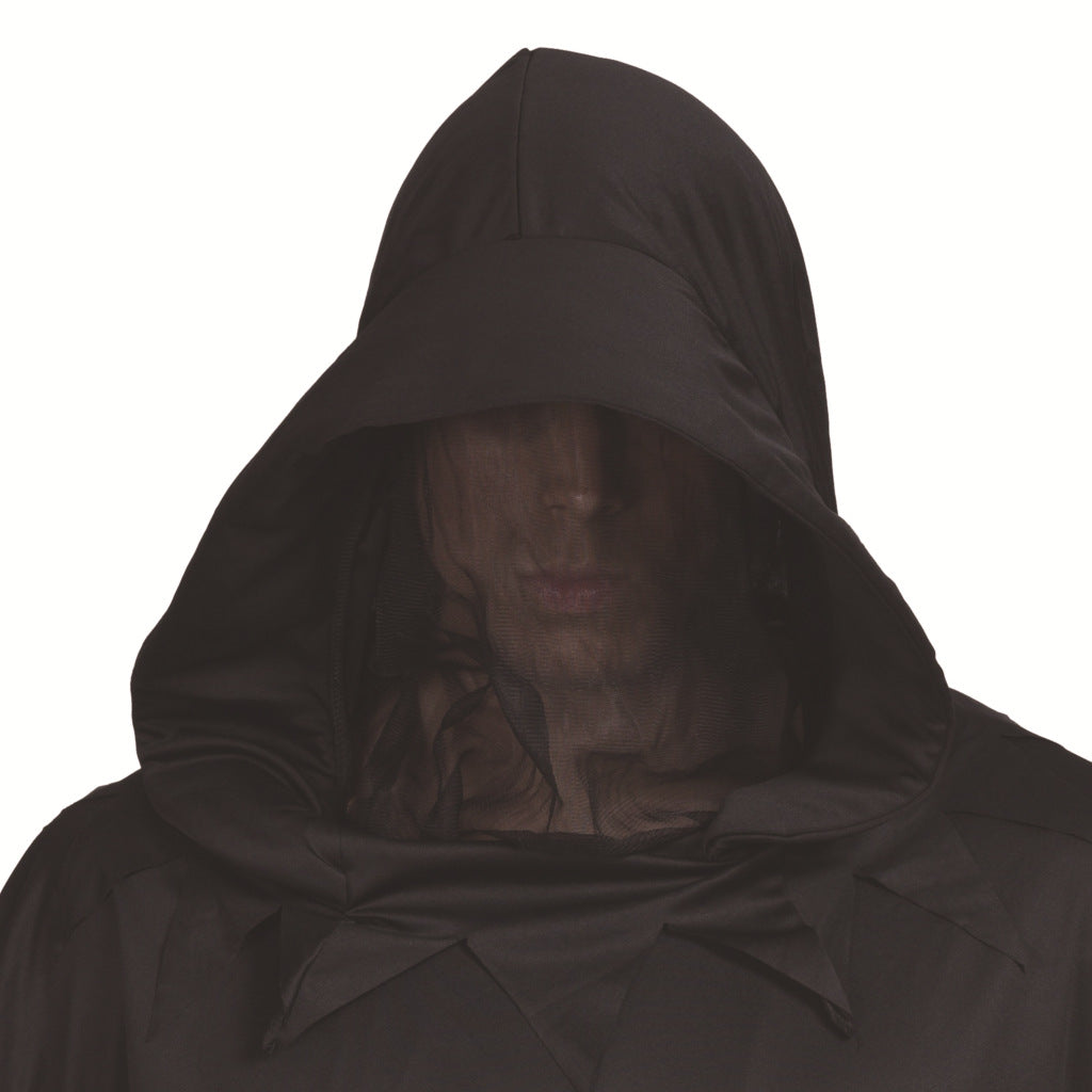 Black Hooded Robe — Costume Layer — view 7