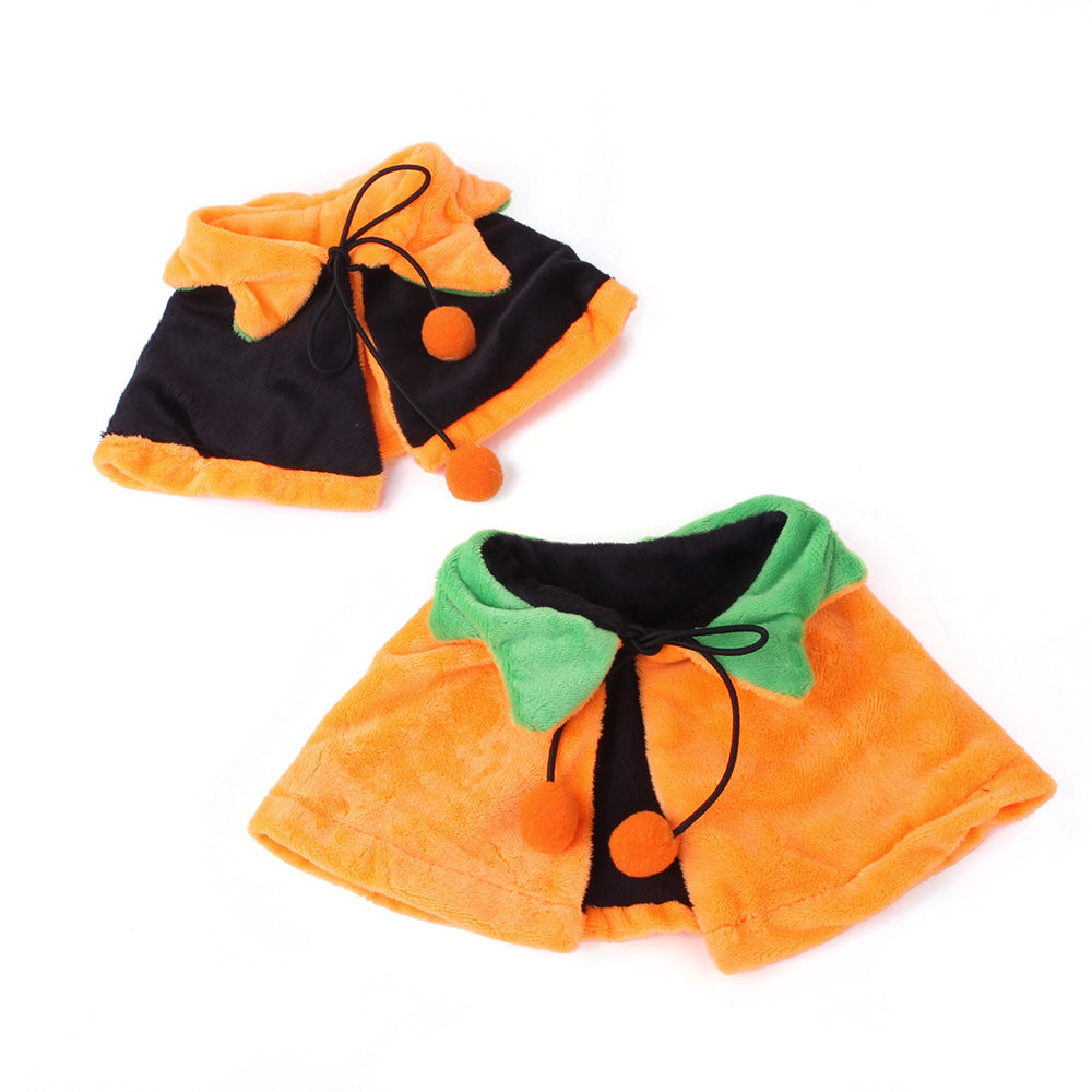 Reversible Pumpkin Cape — Dogs & Cats
