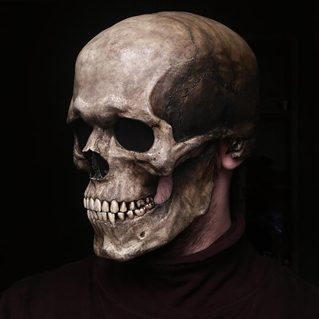 Masque crâne à bouche articulée — Casque intégral — vue 1