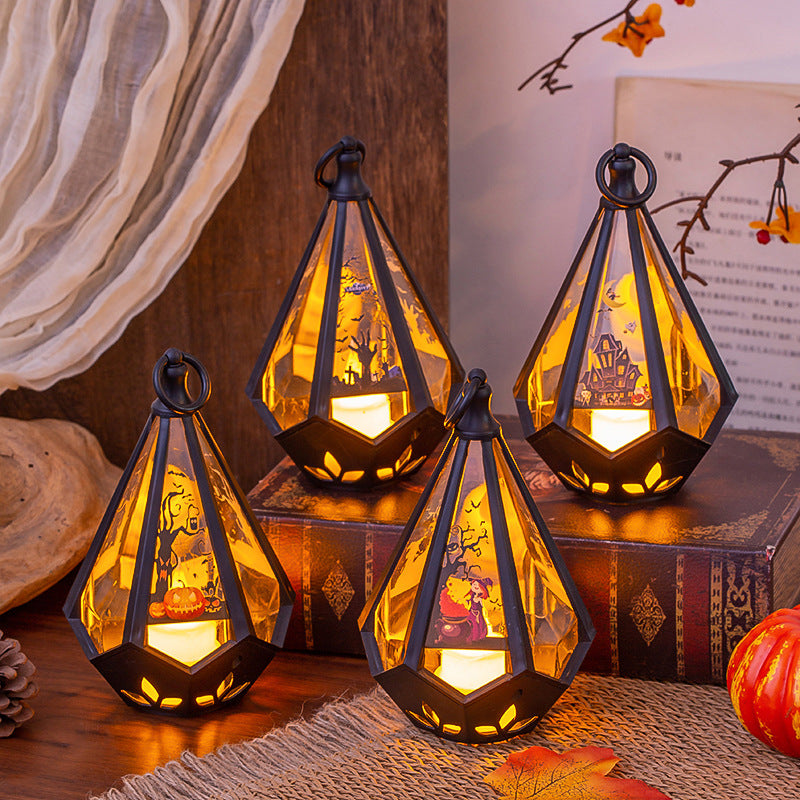 Wearable Pumpkin Lantern — Light-Up Trick-or-Treat Bag — view 1
